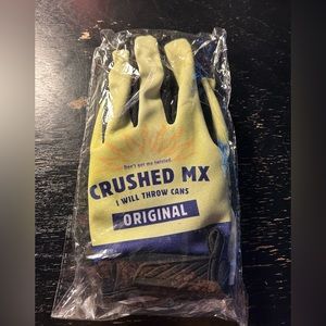 Twisted tea style biking gloves size M